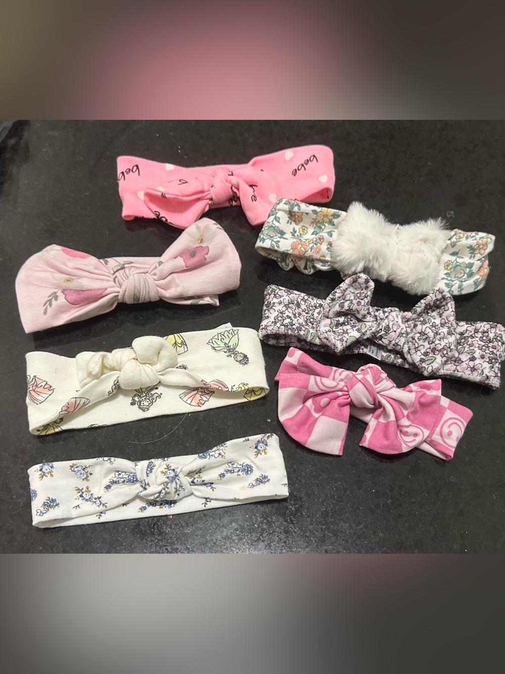 Lot of baby headbands
